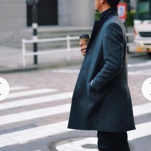 Men Wool Cashmere Coat